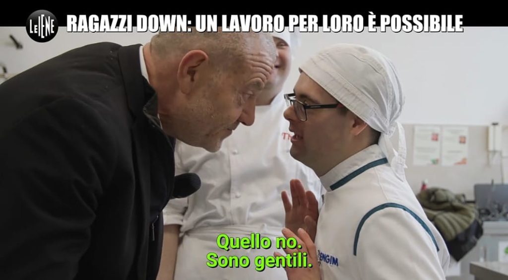 Sorpresa: Le Iene al Sanga Bar ENGIM Thiene 